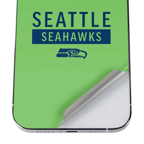 NFL Seattle Seahawks Green Performance Series iPhone 12 Pro Max Skin